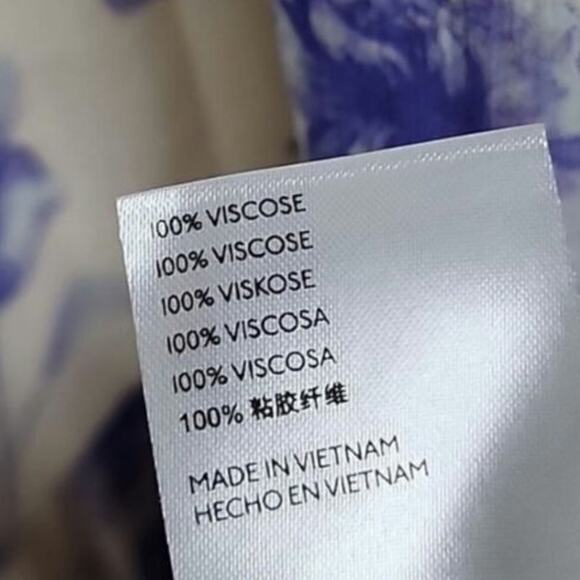 Free People Feeling Groovy Sheer White Blue Floral XS Maxi Dress - Picture 8 of 11